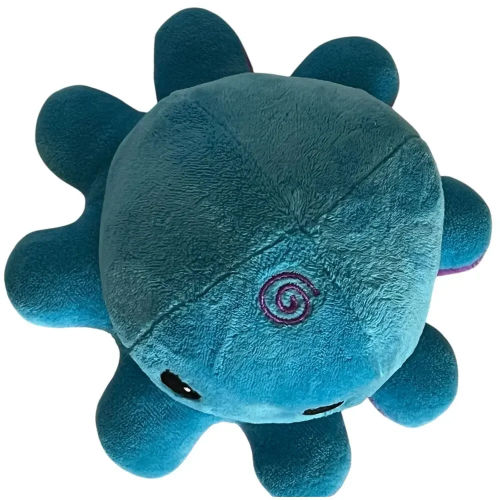 Purple Blue Inside Out Emotions Octopus Plush Small